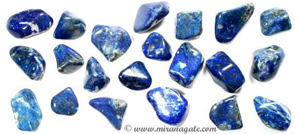 Lapis Lazuli Tumbled Stone Manufacturer Supplier Wholesale Exporter Importer Buyer Trader Retailer in Khambhat Gujarat India